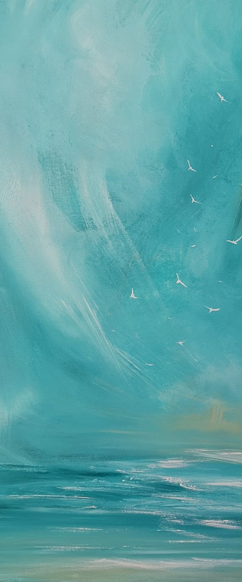 Deep Contemplation, Emotional Landscape by Mel Graham