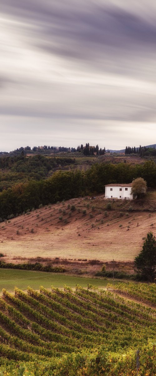 Bucolic white farmhouse by Karim Carella