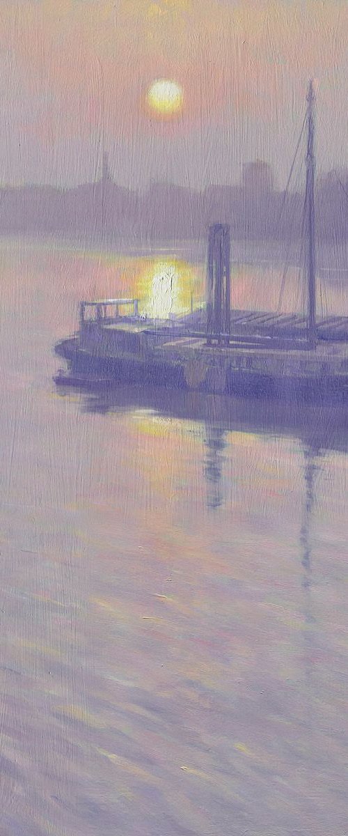 Battersea Sunrise by Mark Harrison
