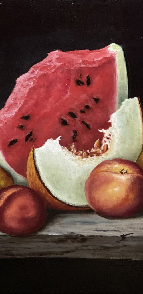 Summer still life by Oleg Baulin
