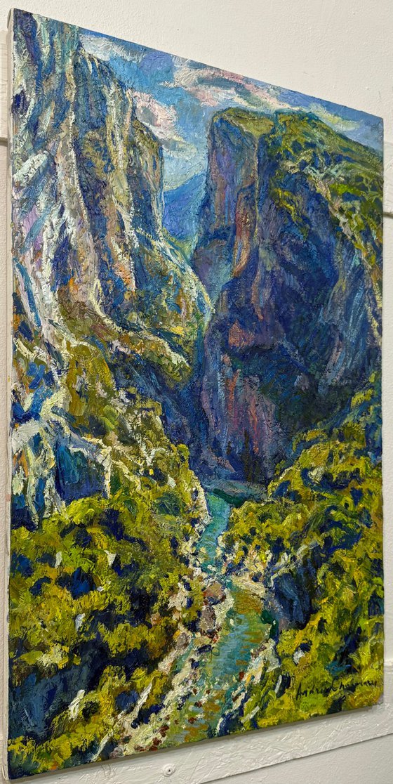 Verdon. Heart of the canyon