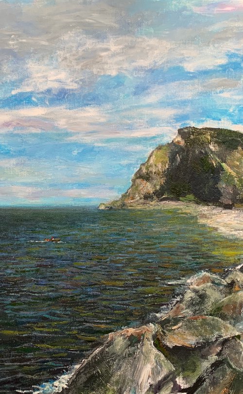 Volga River. Mount Lobach. Homeland by Albert Safiullin