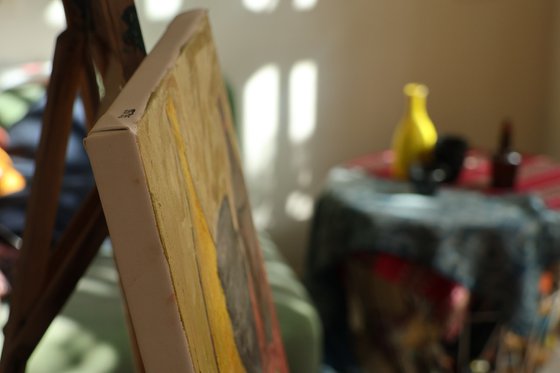 Still life with Japanese ceramics