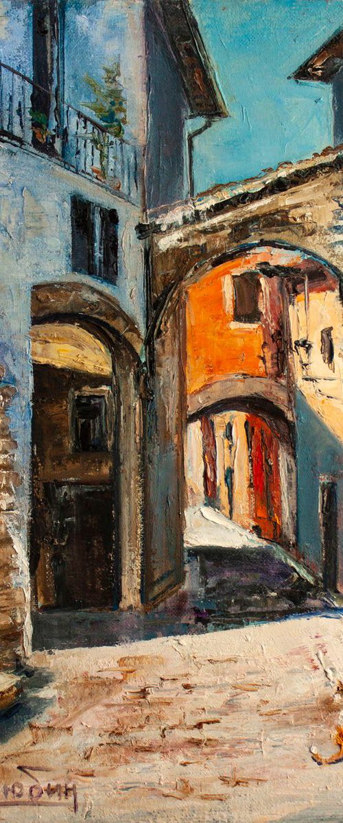 Sunny Street by Aleksandr Neliubin