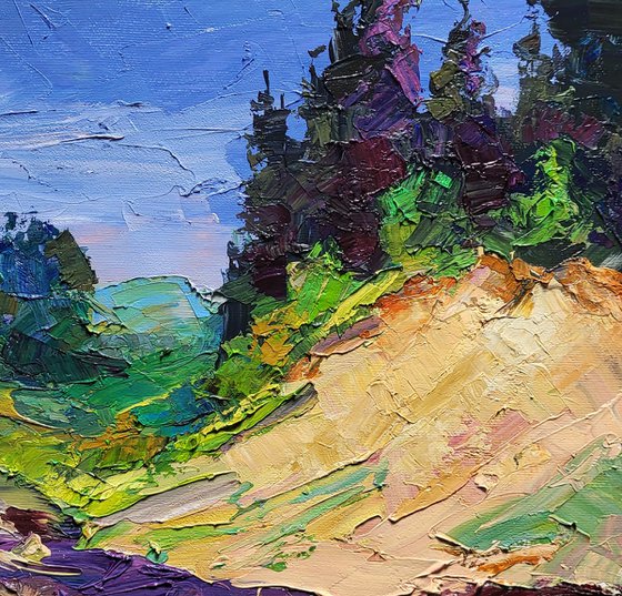 Near a Mountain Stream