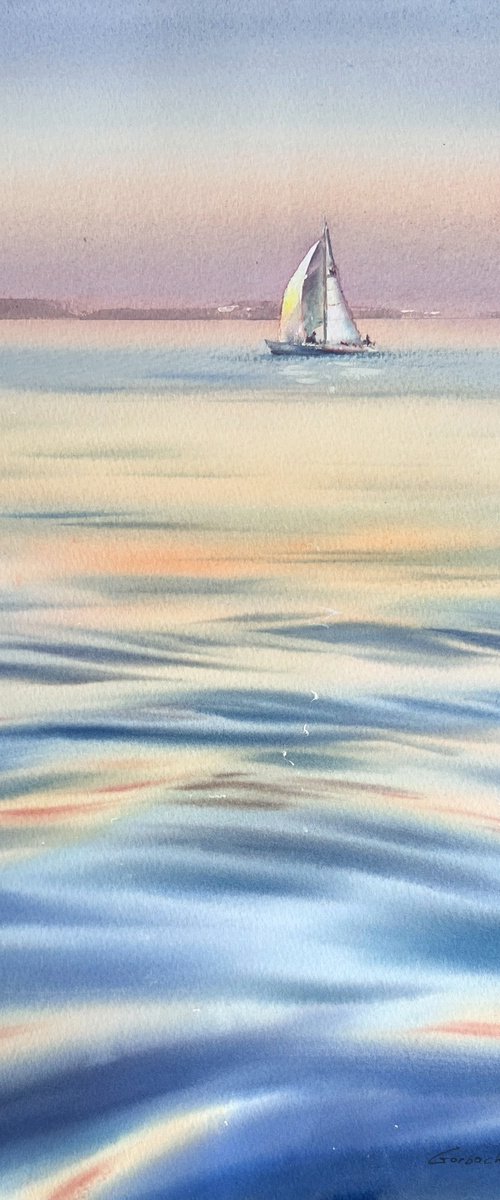 Sunset Yacht Song by Eugenia Gorbacheva