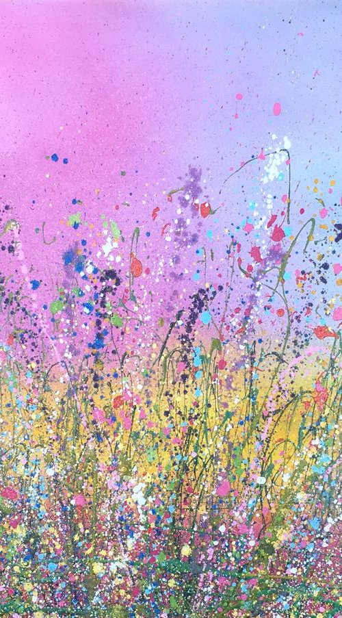 All the Wildflowers of my Soul are Dancing by Yvonne  Coomber