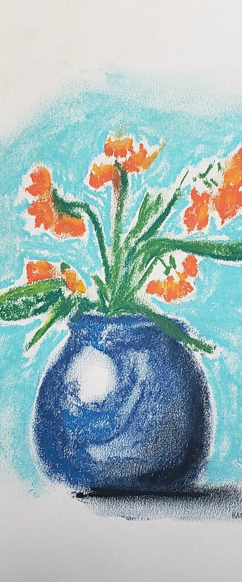 Still Life - "Autumn Flowers" by Katrina Case
