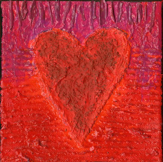 Textured Heart 2