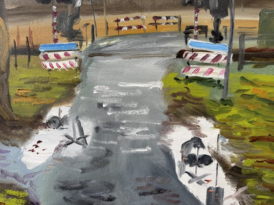The Crossing in the Rain