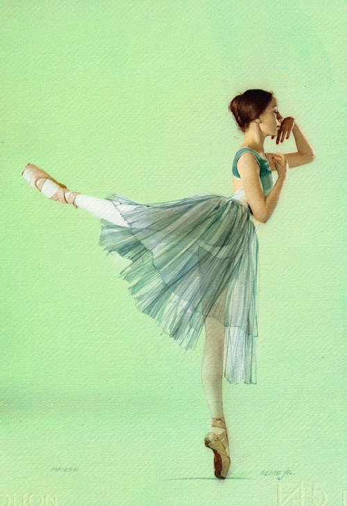 Ballet Dancer CDXXXVII by REME Jr.