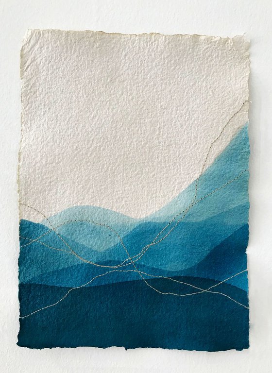 Blue waters (study on paper 1)