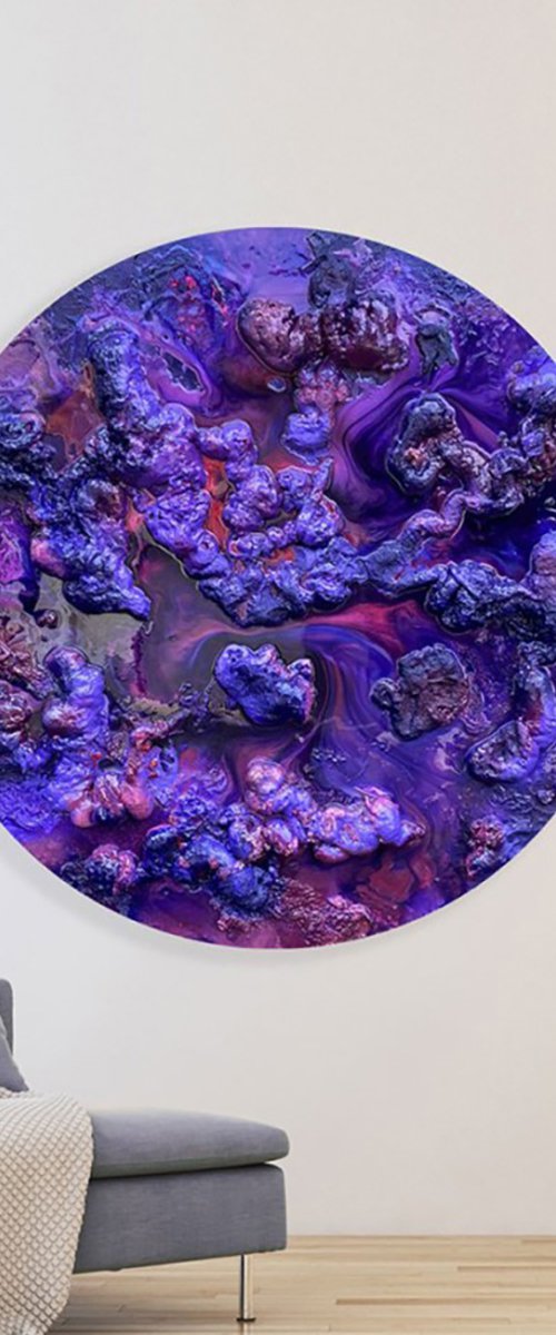 Cosmic Veil - Painting by Sean Knipe
