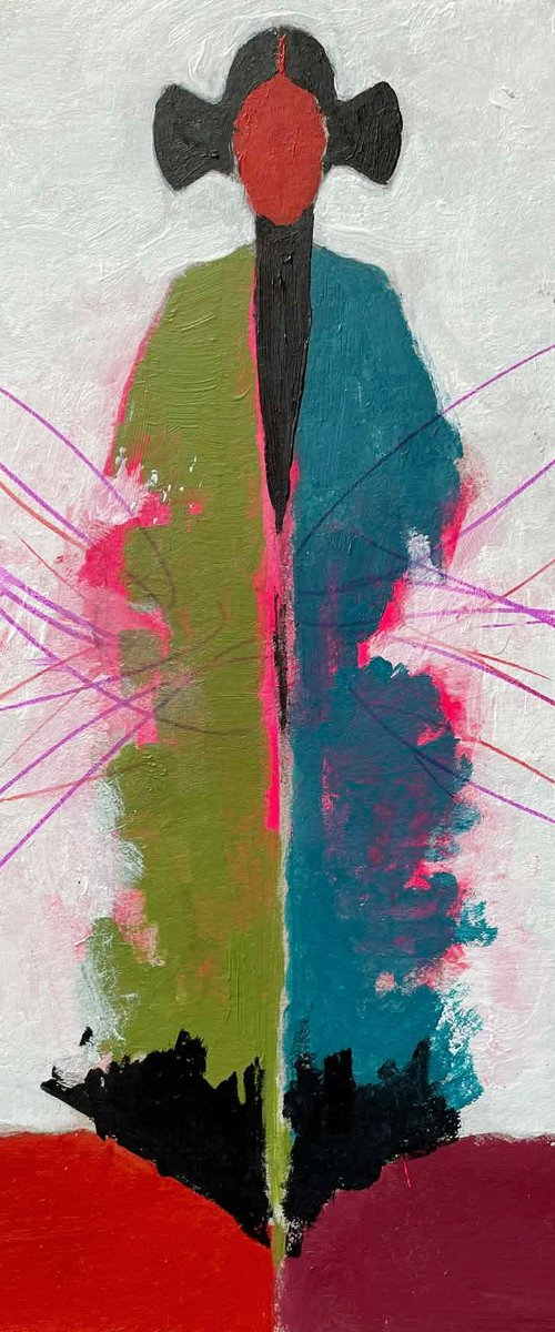 White and Red by Gela MIKAVA