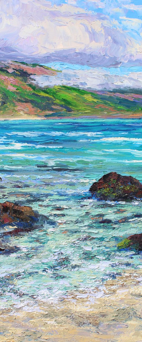 Secret Cove Beach, Maui by Kristen Olson Stone