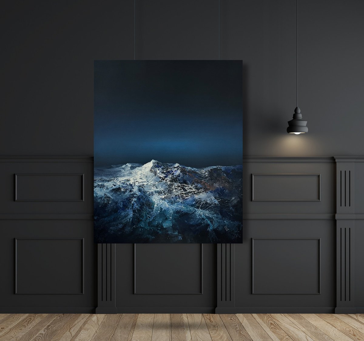 Expressive Oil Painting , On The Path To Valhalla - 13 By Ivan Grozdanovski, 31 X 39, Artwork For Sale On Artfinder