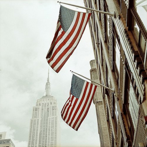Empire State flags by Nadia Attura