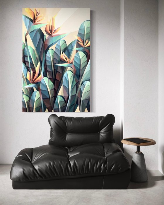 STRELIZIA TROPICAL LANDSCAPE