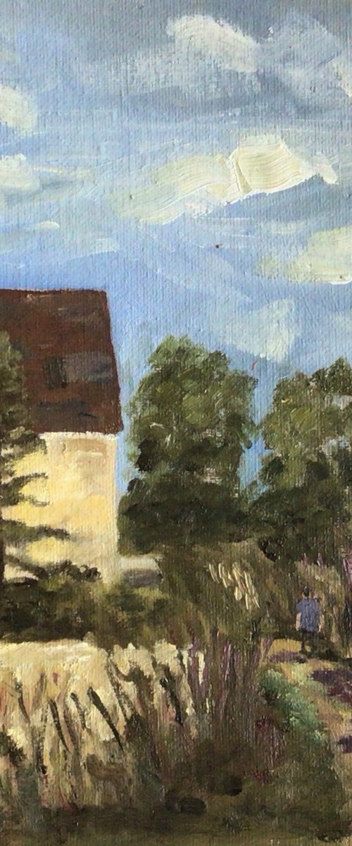 An old watermill by Julian Lovegrove Art