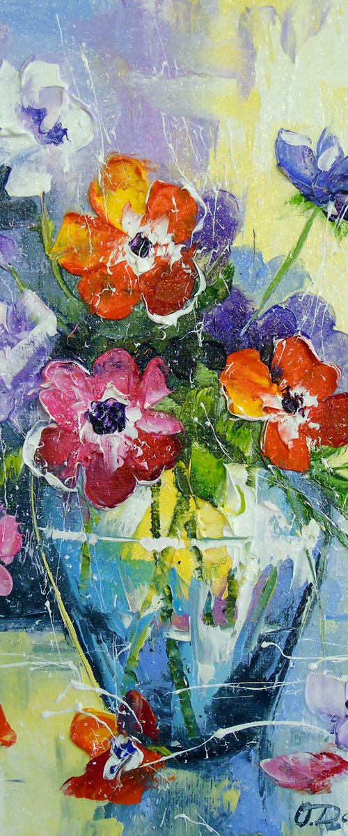 Bouquet of summer flowers by Olha Darchuk