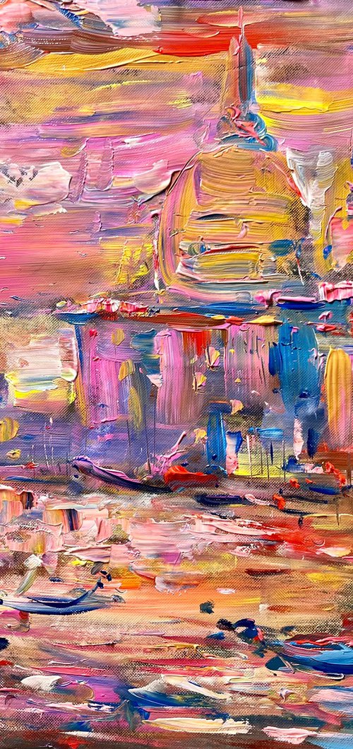 Abstract Venice morning by Altin Furxhi