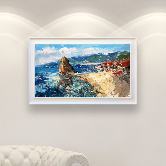 Monterosso Cinque Terre - Italian Sea Art