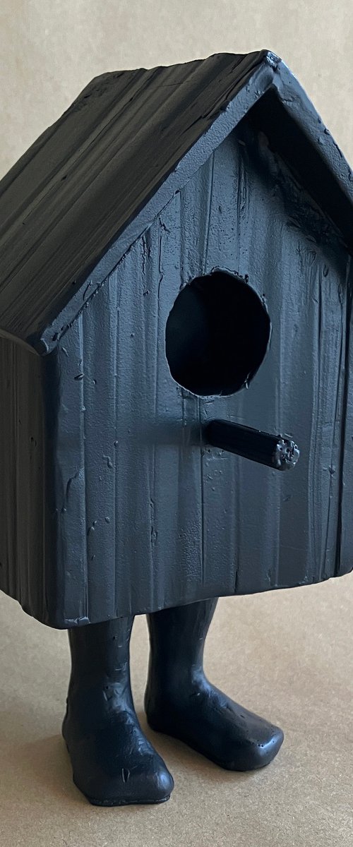 Birdbox 3D I - black by Jaco Putker