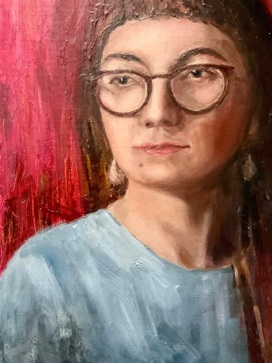 Portrait of a young lady