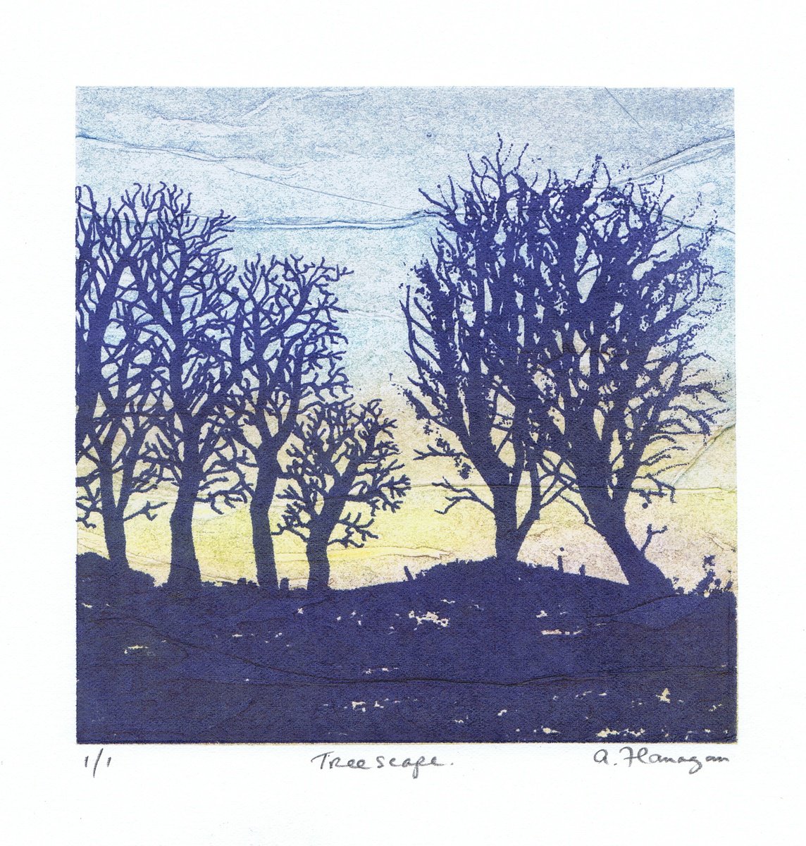 Treescape by Aidan Flanagan Irish Landscapes