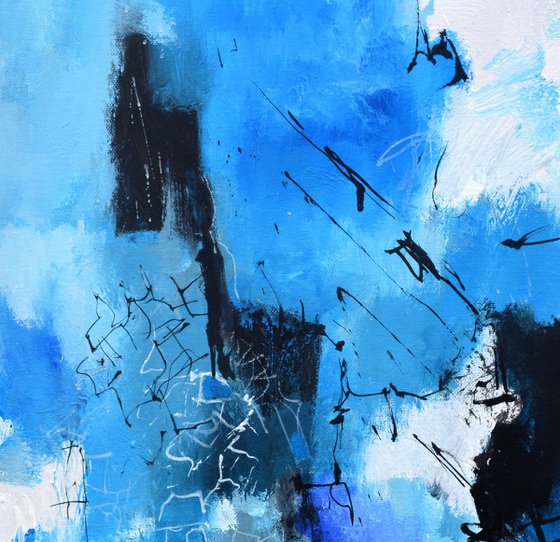blue words