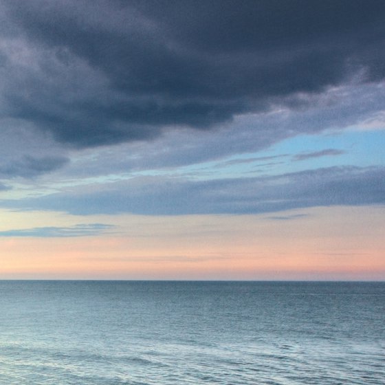 Evening on the beach.