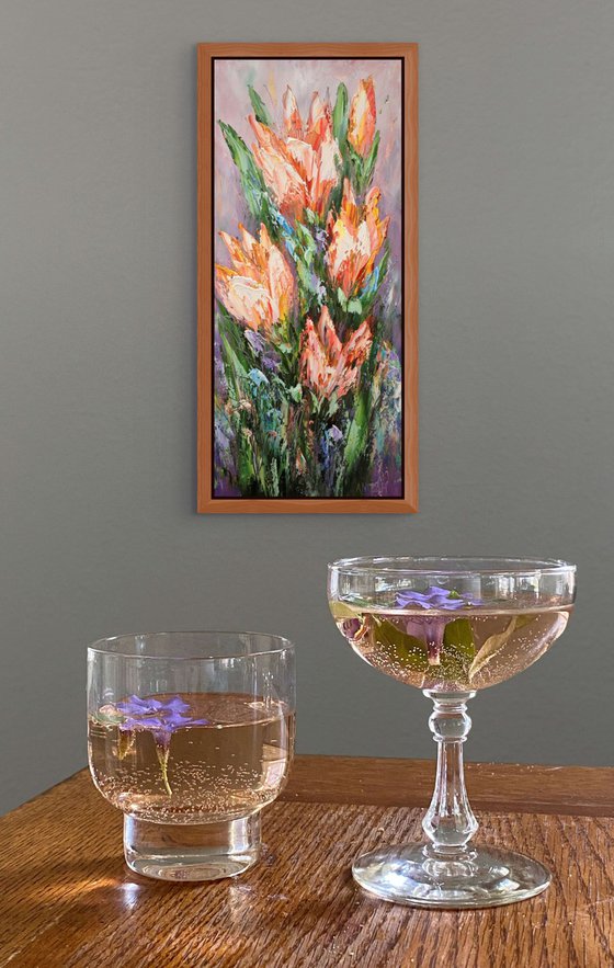 Coral Tulips