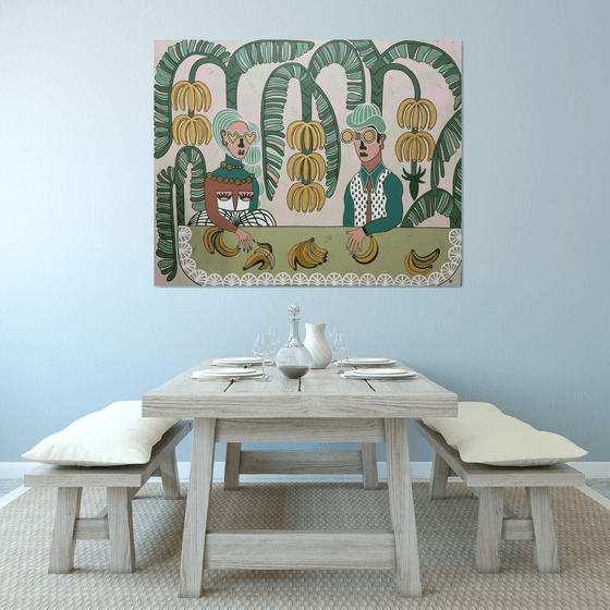 Love at the banana plantation