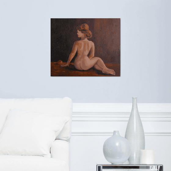 The Girl With The Apple