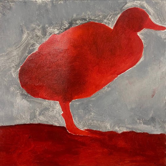 Red duck 30x30