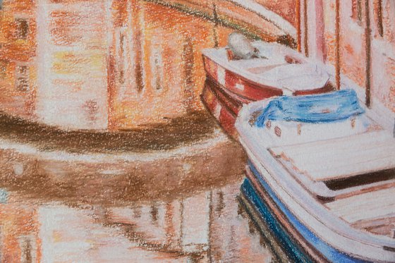 Reflections in a Venice canal