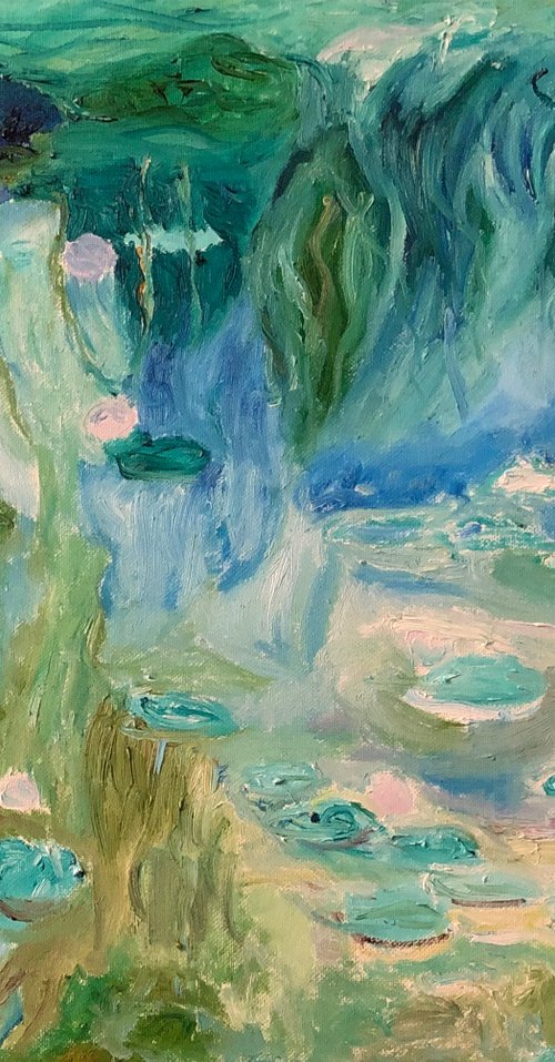 Water Lilies III by Kat X