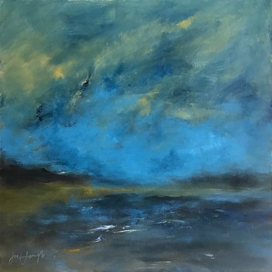 Waters Edge - Original painting, 24 x 24"