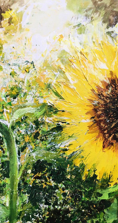Sunflowers for mum Lot24 by Alexander Sanson