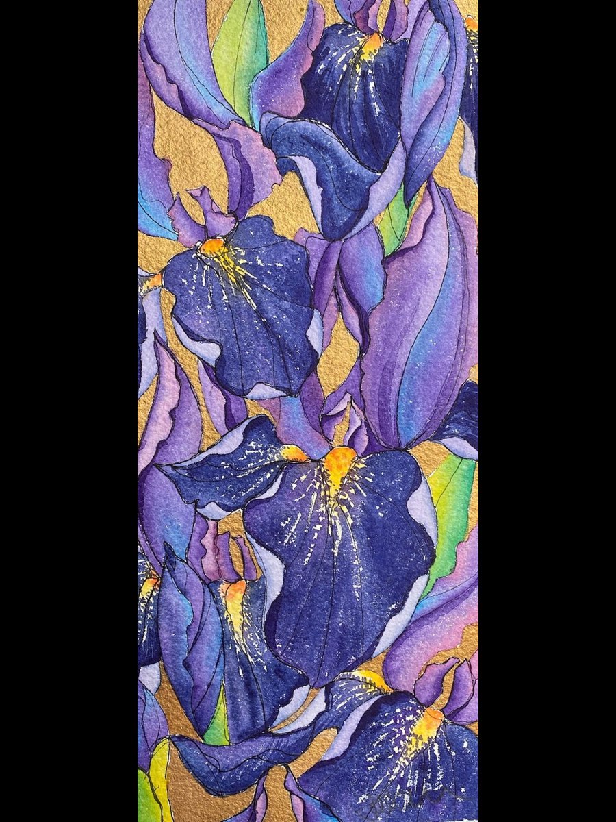 Into Paradise III- Iris Dream by Jill Griffin