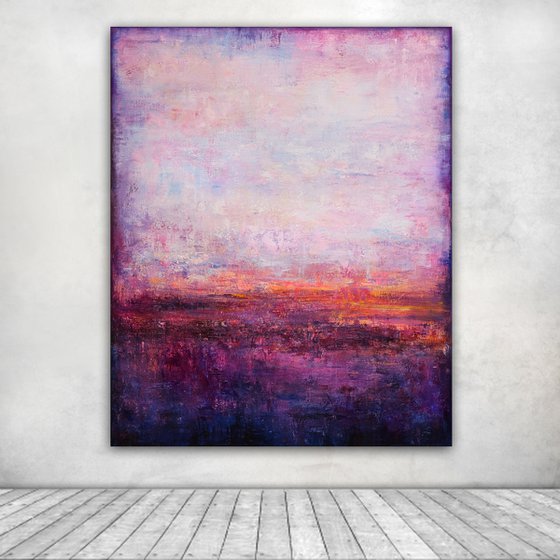 Abstract Sunset Landscape V
