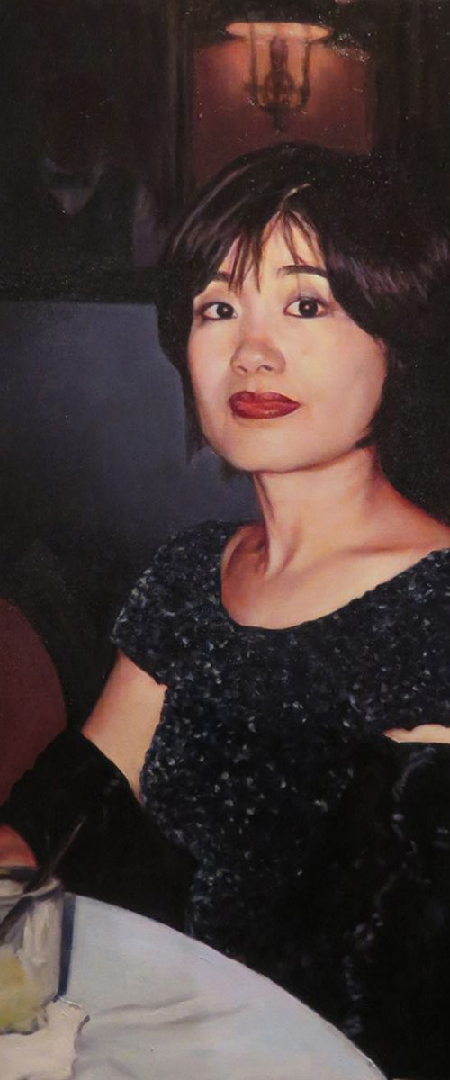 Commission Protrait of Miss Li by QI Debrah
