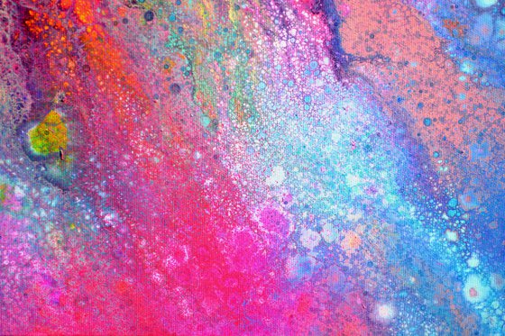 Flowing Energy 61 - Large Colorful Abstract