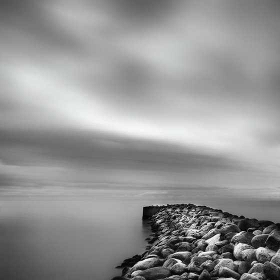 Danish stone jetty