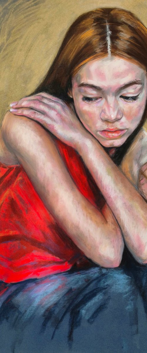 Young Mary by Elza Slo