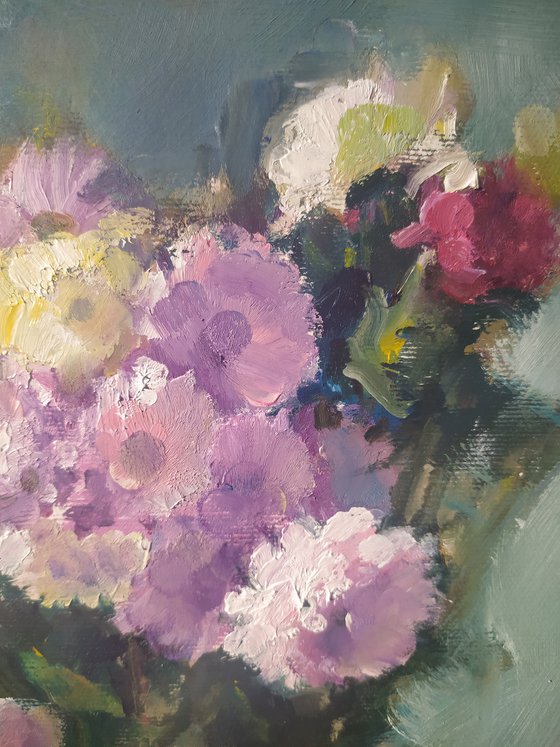 Bouquet in a vase