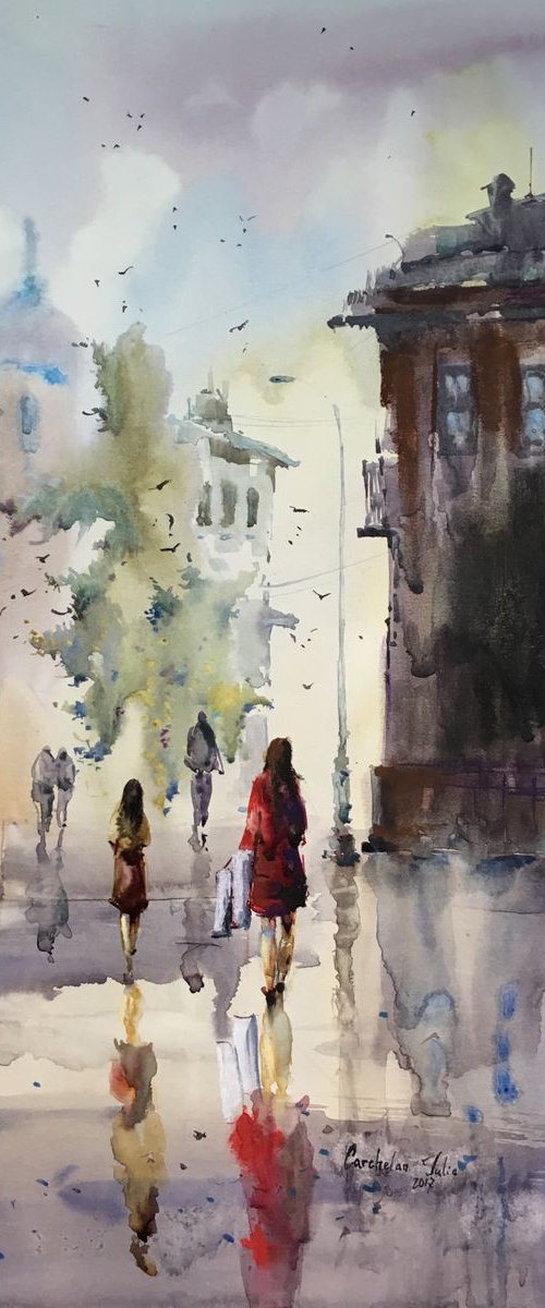 "Shopping time" SOLD by Iulia Carchelan
