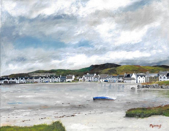 Port Ellen Isle Of Islay Scottish Landscape Painting