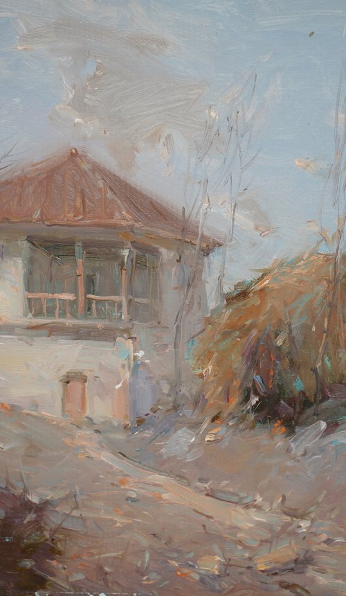Province, Original oil painting, Handmade artwork, One of a kind by Vahe Yeremyan