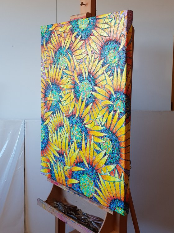 SUNFLOWERS OF HAPPINESS